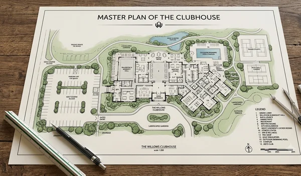 Master Plan of the Clubhouse