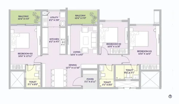 Featured Image of 4 Bhk Floor Plan