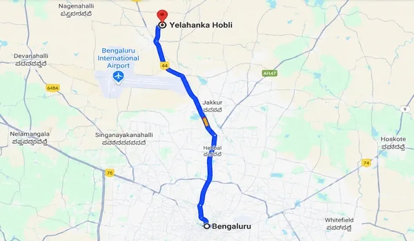 Featured Image of Best Route From Bangalore To Yelahanka Hobli, Karnataka